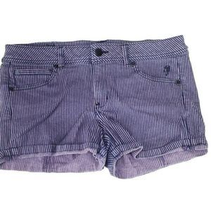 Candies size 9‎ striped purple vintage shorts